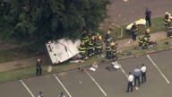 Police respond to crash on Roosevelt Boulevard in Northeast Philly
