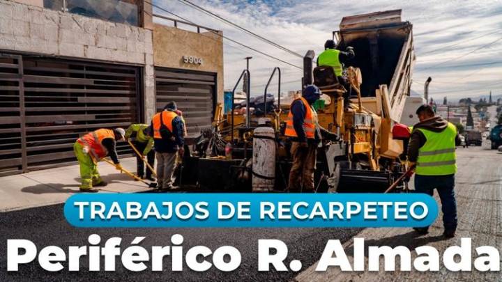 ¡Precaución! Recarpetearán mañana en el R. Almada; este será el tramo