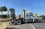Accidente sobre la carretera Saltillo-Monterrey afecta vialidad
