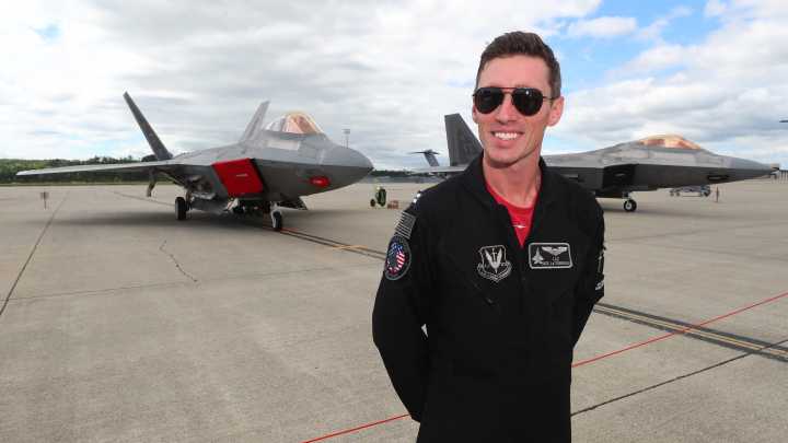 Get a first look at the F-22 Raptor before the New York Air Show