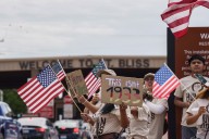 Opening of new migrant detention center in Texas met with protests