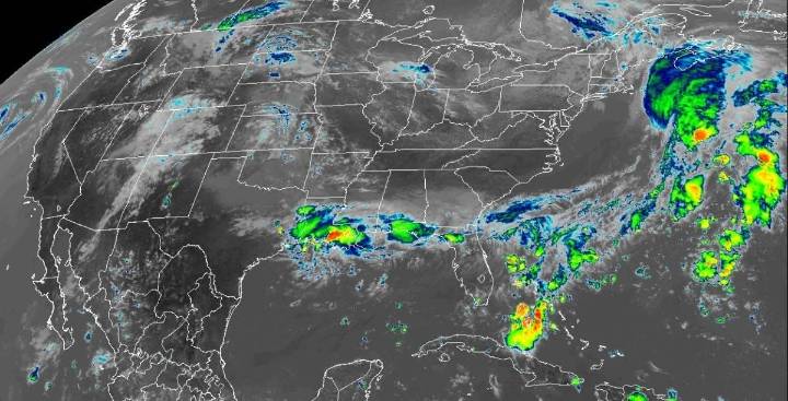 Sábado lluvioso para Yucatán por una Onda Tropical