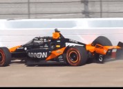 Choca OWard y no termina carrera en Nashville