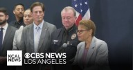 Los Angeles officials announce organized burglary crew bust
