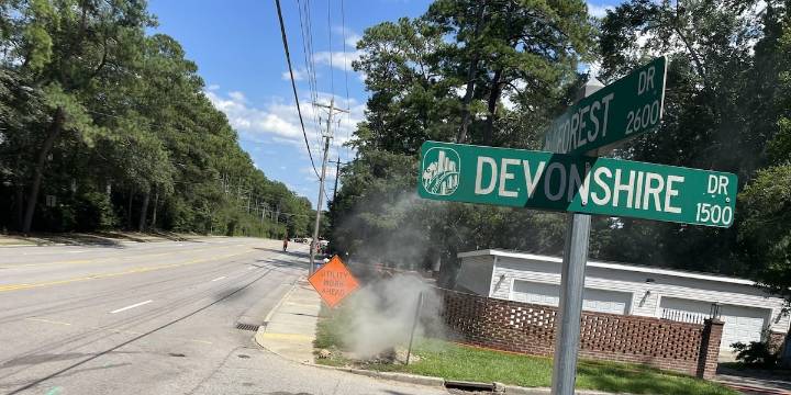 FIRST ALERT: Gas leak shuts down section of Forest Drive