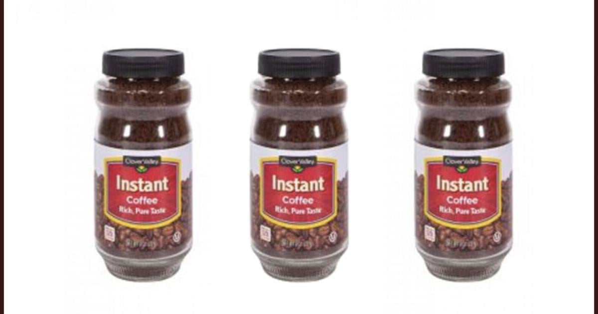 Instant coffee sold at Dollar General recalled for possible glass shards