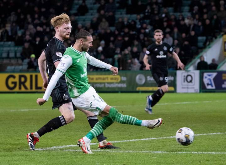 Hibs can take confidence from recent away performances in Europe insists Martin Boyle