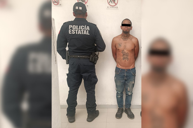 Capturan en #Zumpango a hombre vinculado a robos violentos y tráfico de réplicas de armas