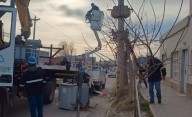 Se normaliza parcialmente el servicio de energía en zona oeste y centro