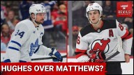 Mike Rupp Says That He Would Take a Healthy Jack Hughes OVER Auston Matthews...Does He Have a Point?