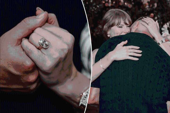 A closer look at Taylor Swift’s engagement ring, which Travis Kelce helped design