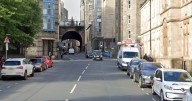 Edinburgh city centre road closed after 'person injured' as police descend on scene