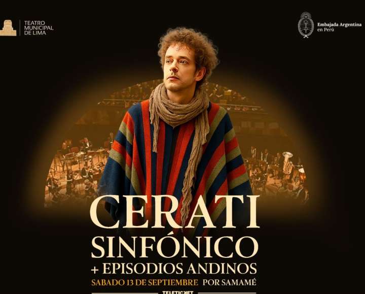 Cerati cobra vida junto a sonidos ancestrales andinos en un espectáculo único