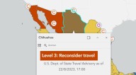 Alerta EU por ir a Chihuahua: Reconsidere por terrorismo y delicuencia
