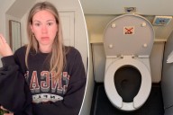 Traveler says her severe diarrhea cause a flight cancellation