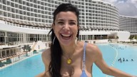 Andrea Rincón se mostró en corpiño triángulo y un short de jean roto desde un resort en Cancún