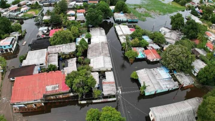 El río Orinoco sigue subiendo en Delta Amacuro