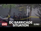 DC police respond to 'person in crisis' barricaded in vehicle