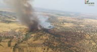 En nivel 2 un incendio declarado en la localidad toledana de Navalmoralejo