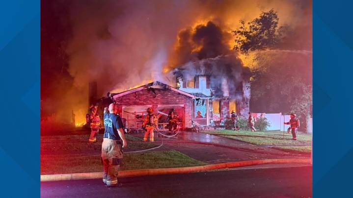 Officials: Firefighters extinguish Louisville house fire Friday morning
