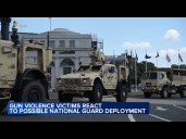 Gun violence survivors speak out against National Guard plans
