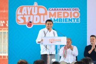 Inicia Salomón Jara caravanas Layú Stidu para el cuidado ambiental