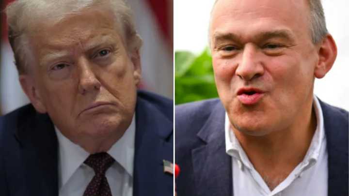 Ed Davey is standing up to Trump in a way Starmer never would