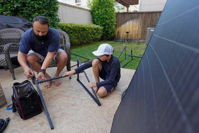 Solar panels that fit on your balcony or deck are gaining traction in the US