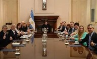 Milei almorzó con su Gabinete en Casa Rosada