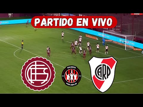 En dónde pasan EN VIVO, River-Lanús HOY en vivo gratis: qué canales pasan el partido por Liga Profesional Argentina
