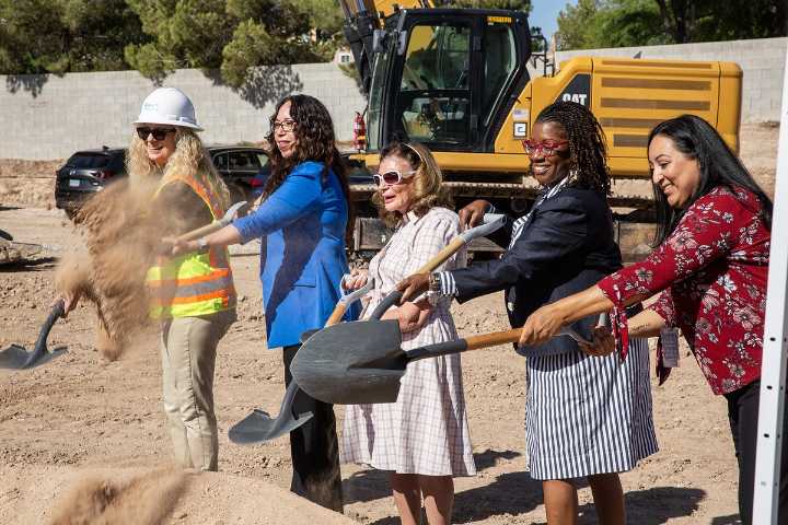 City of Las Vegas breaks ground on expanded homeless care facility