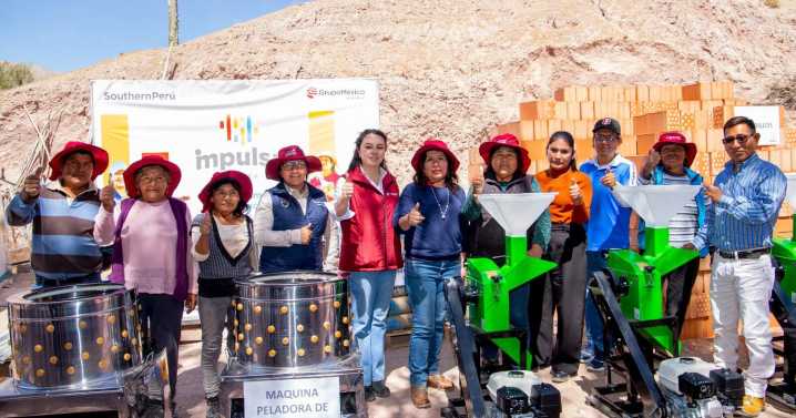 Southern Perú impulsa la cadena productiva de cuyes en el sector de Alegoma con la entrega de capital semilla