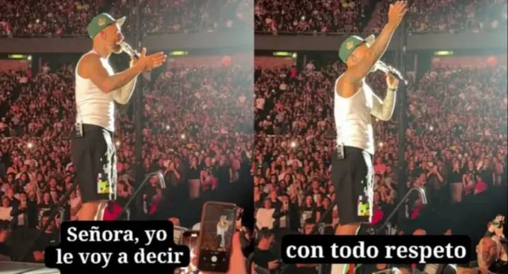 Maluma detiene concierto en México para reprender a fan que llevó a su bebé sin protección auditiva