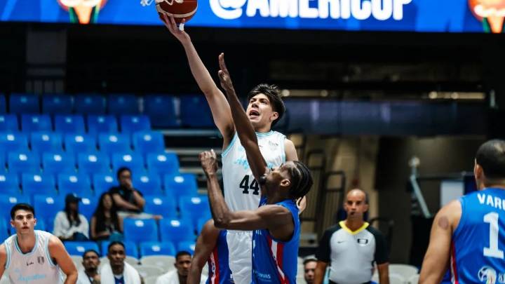 Argentina perdió en suplementario ante Dominicana