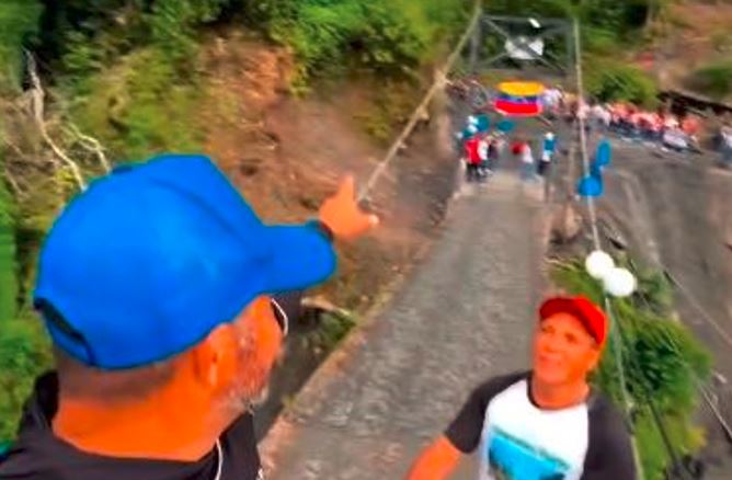 Sin ayuda del chavismo: Así fue inaugurado un puente construido por la comunidad de Lara y Portuguesa