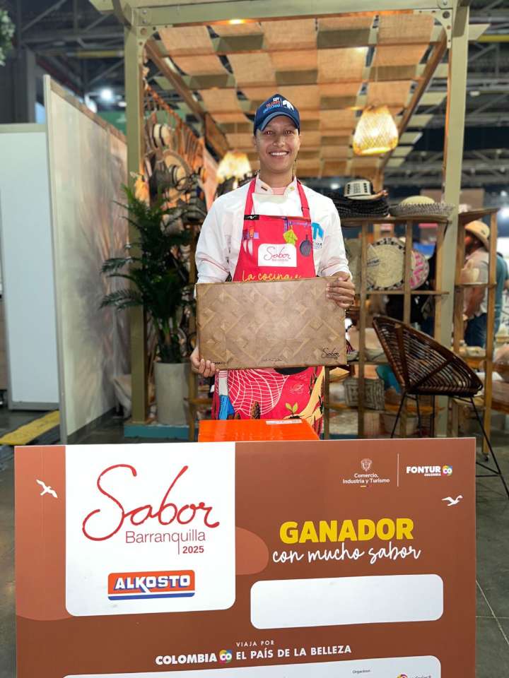 Estudiante de UNITECNAR gana Concurso Gastronómico en Barranquilla