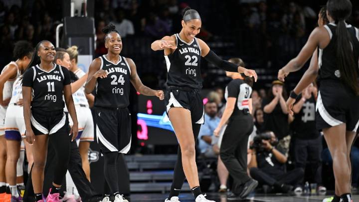 Aces keep rolling with rout of Mercury, push winning streak to 9
