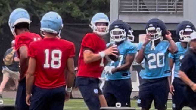 VIDEO: UNC preseason practice highlights in 2025 under Bill Belichick
