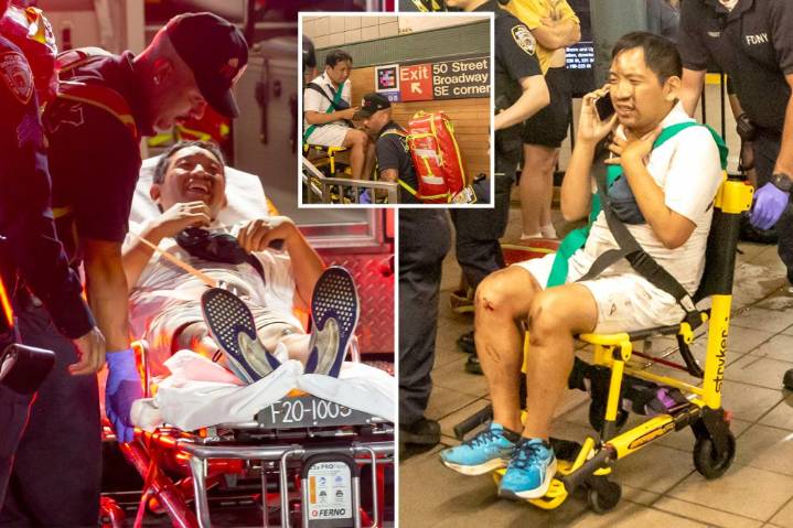 Exclusive | NYC subway shove victim is ER doc who was on his way home -- just 'happy he's still alive'