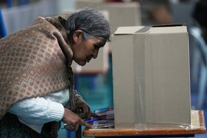 Bolivia votes in elections expected to empower the right wing for first time in decades