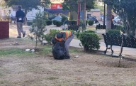 Retiran más de 42 toneladas de basura tras fiestas a San Lorenzo