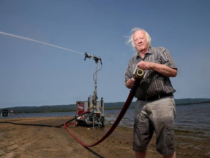 Subscriber only. 'A sprinkler system on steroids:' An Ottawa inventor and his wildfire protection device