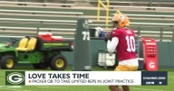 LaFleur on Love's return to practice: "it was good work"
