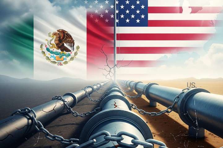 “Brutal dependencia” de gas de EU, riesgo de seguridad nacional para México, alerta Pemex