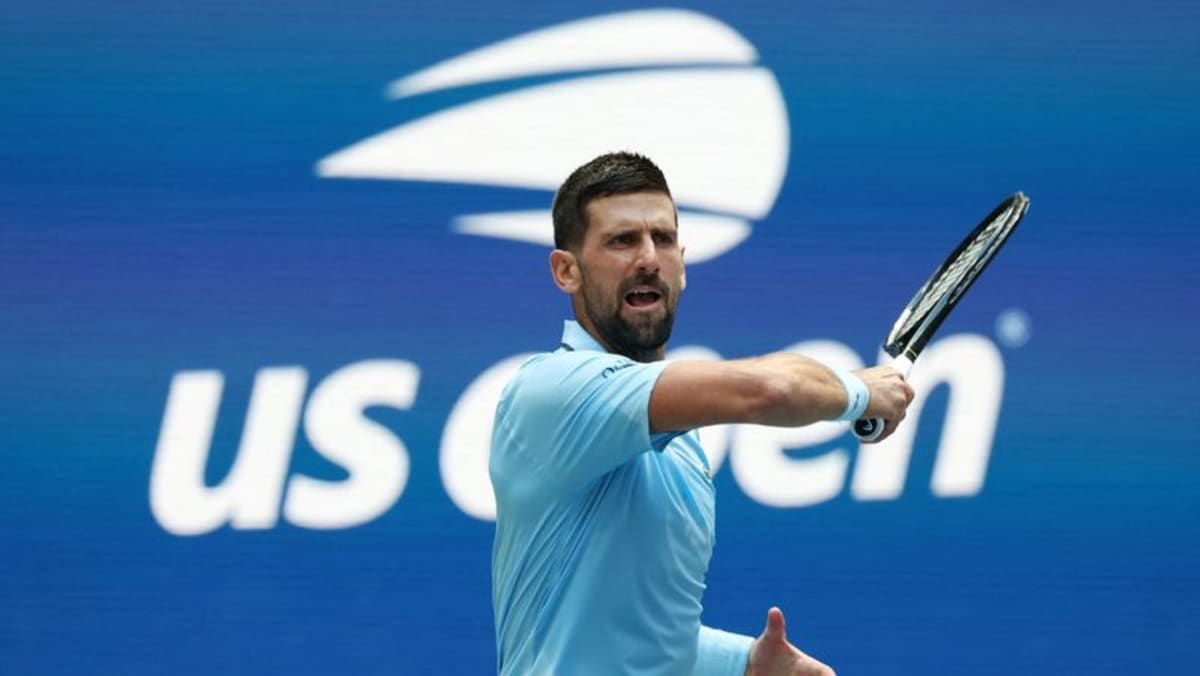 Djokovic battles, Raducanu romps through US Open second round