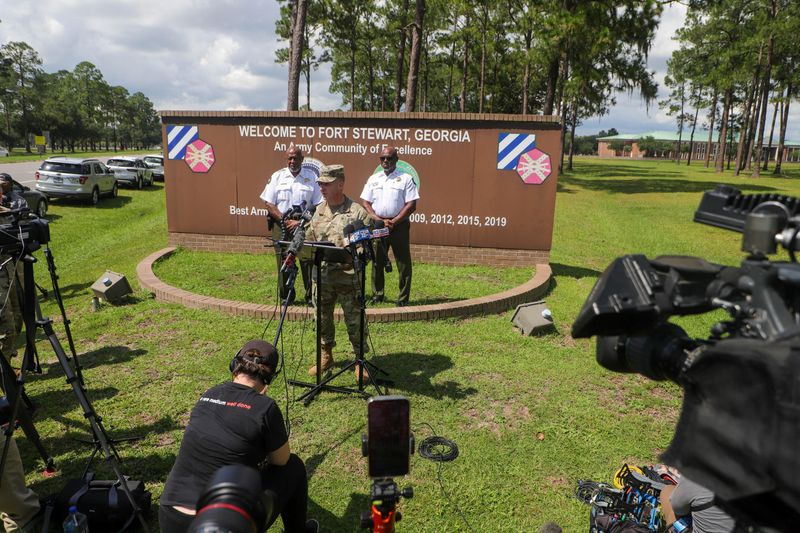 U.S. Army sergeant suspected of shooting, wounding five soldiers at Fort Stewart in Georgia