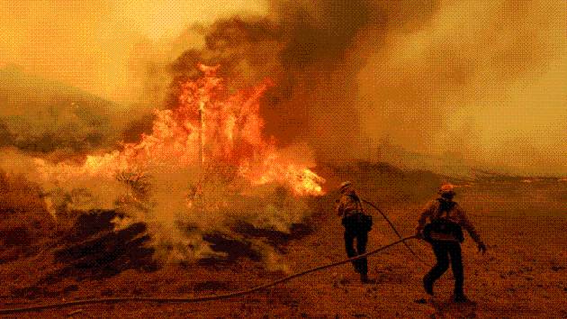 Evacuation orders lifted as firefighters gain upper hand in California’s Canyon Fire