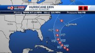 Hurricane Erin still a formidable Category 3, NHC says