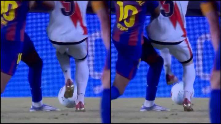 Fran Soto preside el escándalo de Vallecas: Busquets Ferrer pita penalti por un piscinazo de Yamal... sin VAR