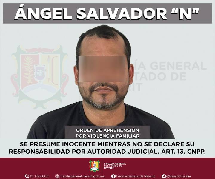 EN TEPIC FUE DETENIDO ÁNGEL SALVADOR